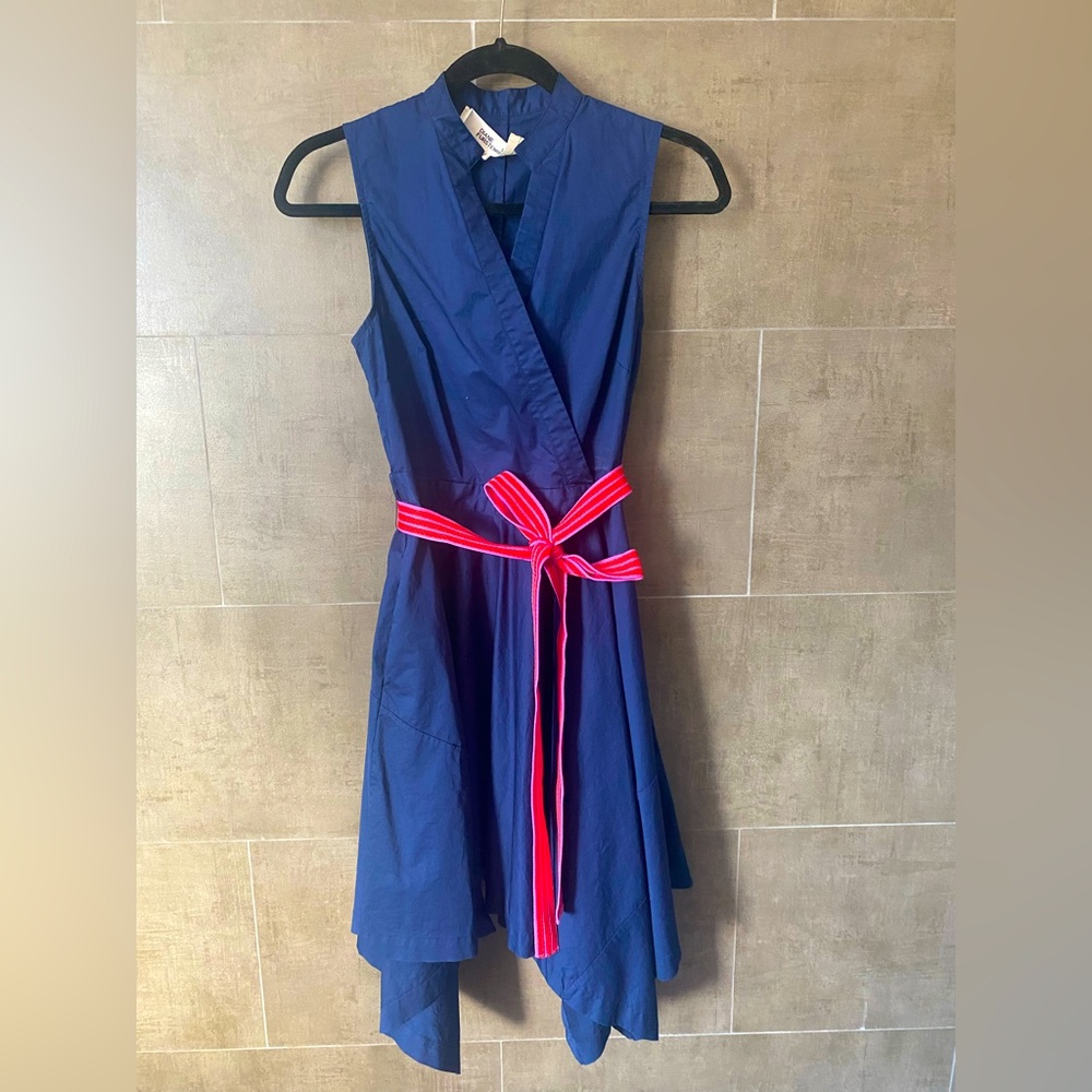 Navy blue dress